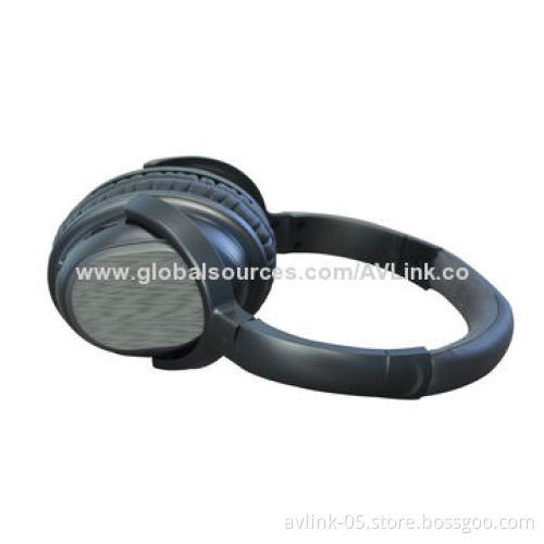 3-in-1 Active Noise Canceling Bluetooth Wireless Stereo Aviation Headphones with 3.5mm Line-in Jack